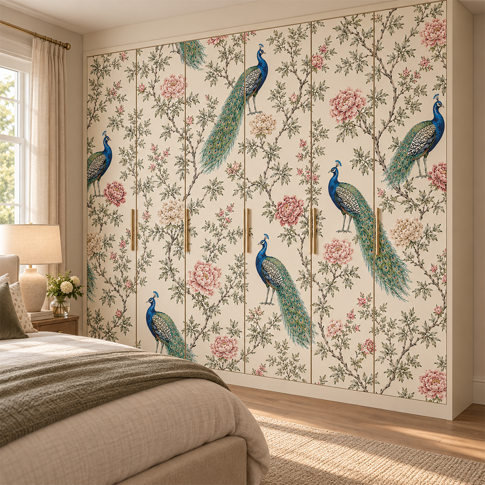 Peacocks in Bloom