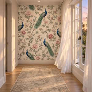 Peacocks in Bloom