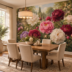 Peonies at the Garden Gate