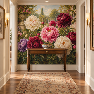 Peonies at the Garden Gate