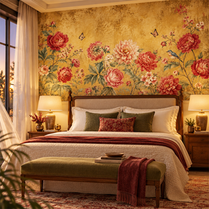 The Golden Bloom Garden