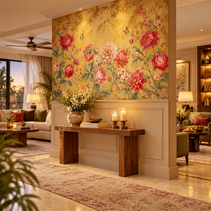 The Golden Bloom Garden