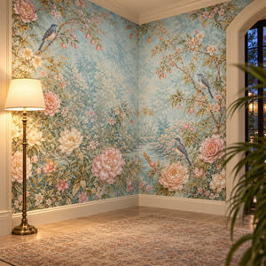 Pastel Garden Reverie
