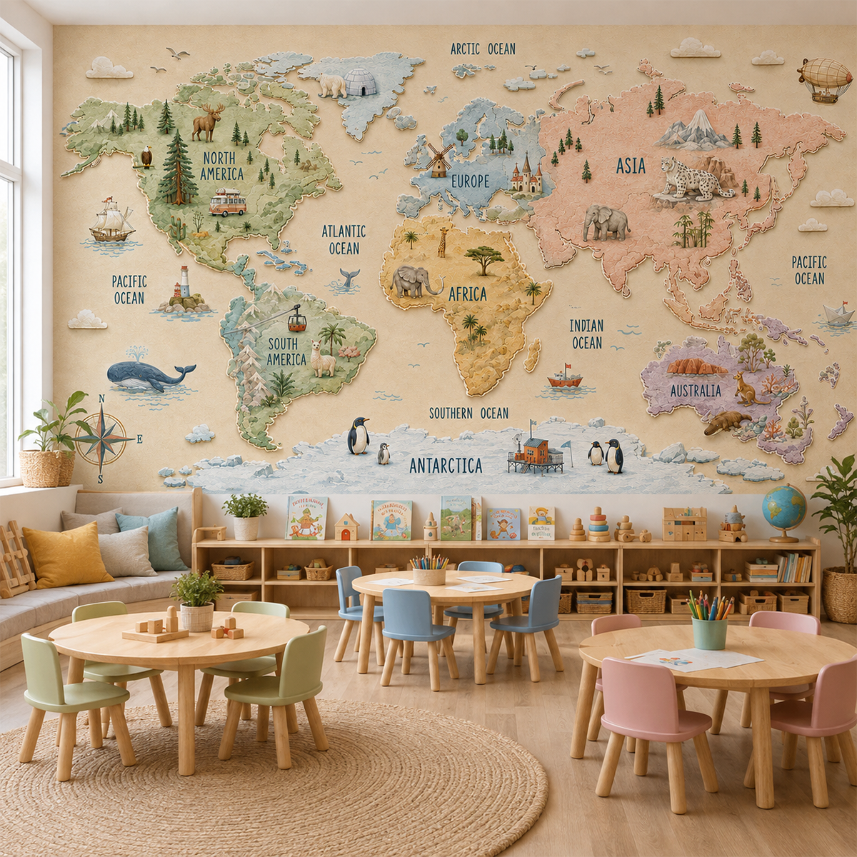 Pastel World Safari