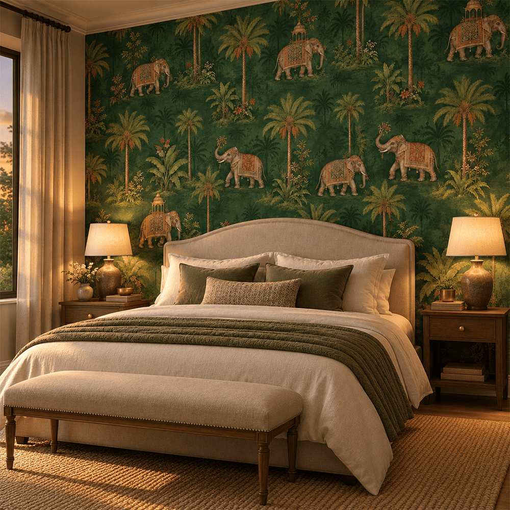 Tusks Beneath the Palms