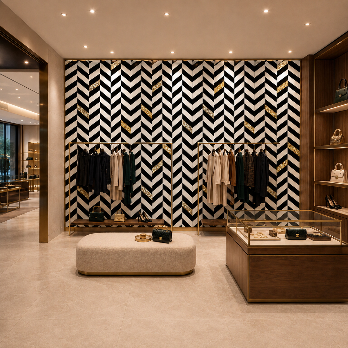 Gilded Chevron