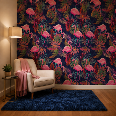 Midnight Flamingo