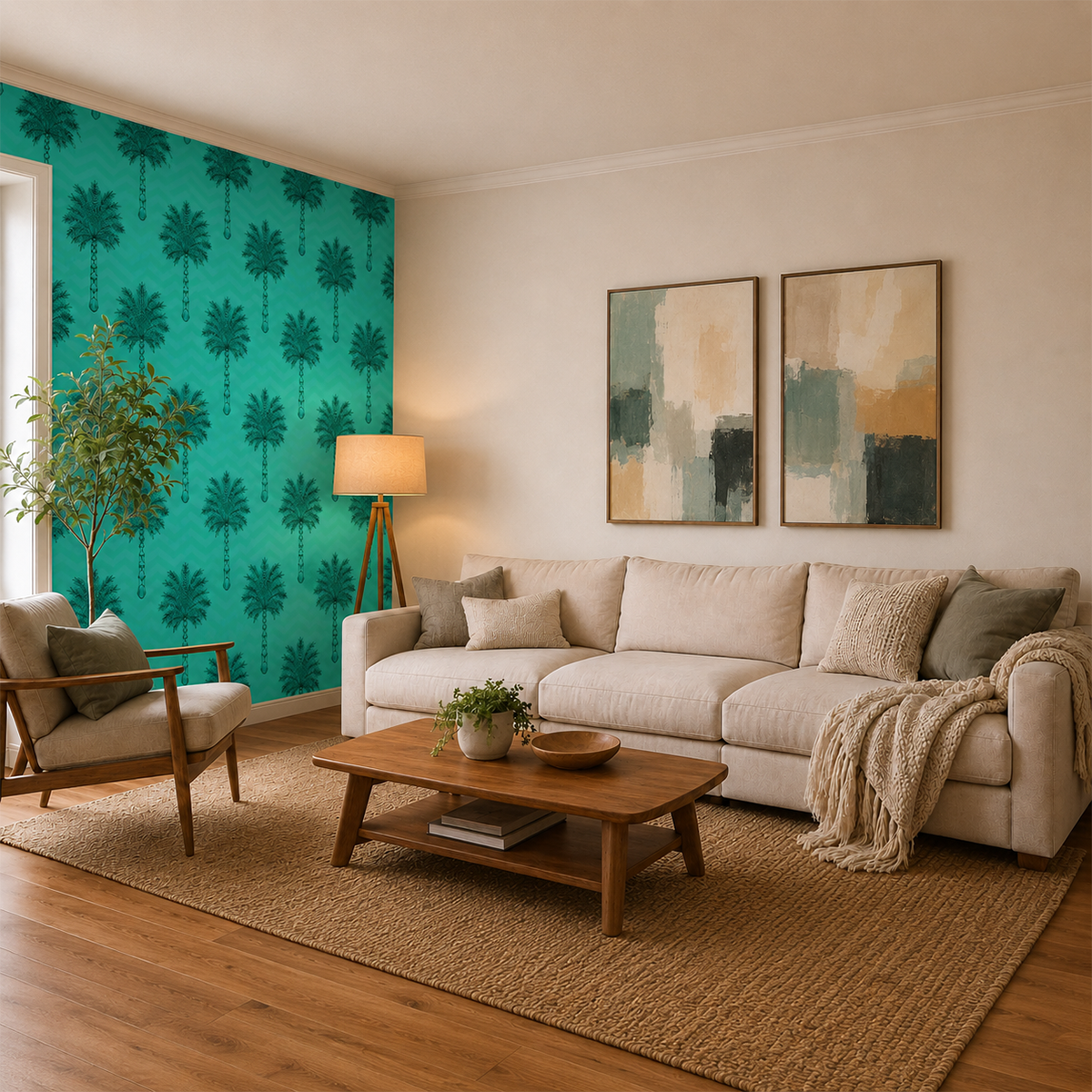 Turquoise Palms