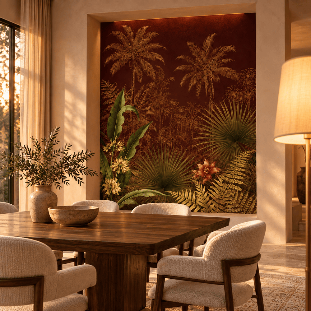 Bronze Palm Reverie