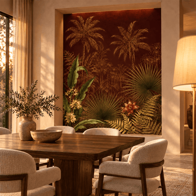 Bronze Palm Reverie