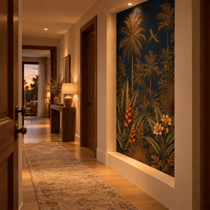 Midnight Palm Garden