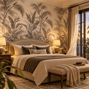 Sepia Palms