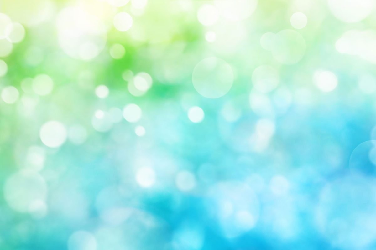 Green Blue Bokeh