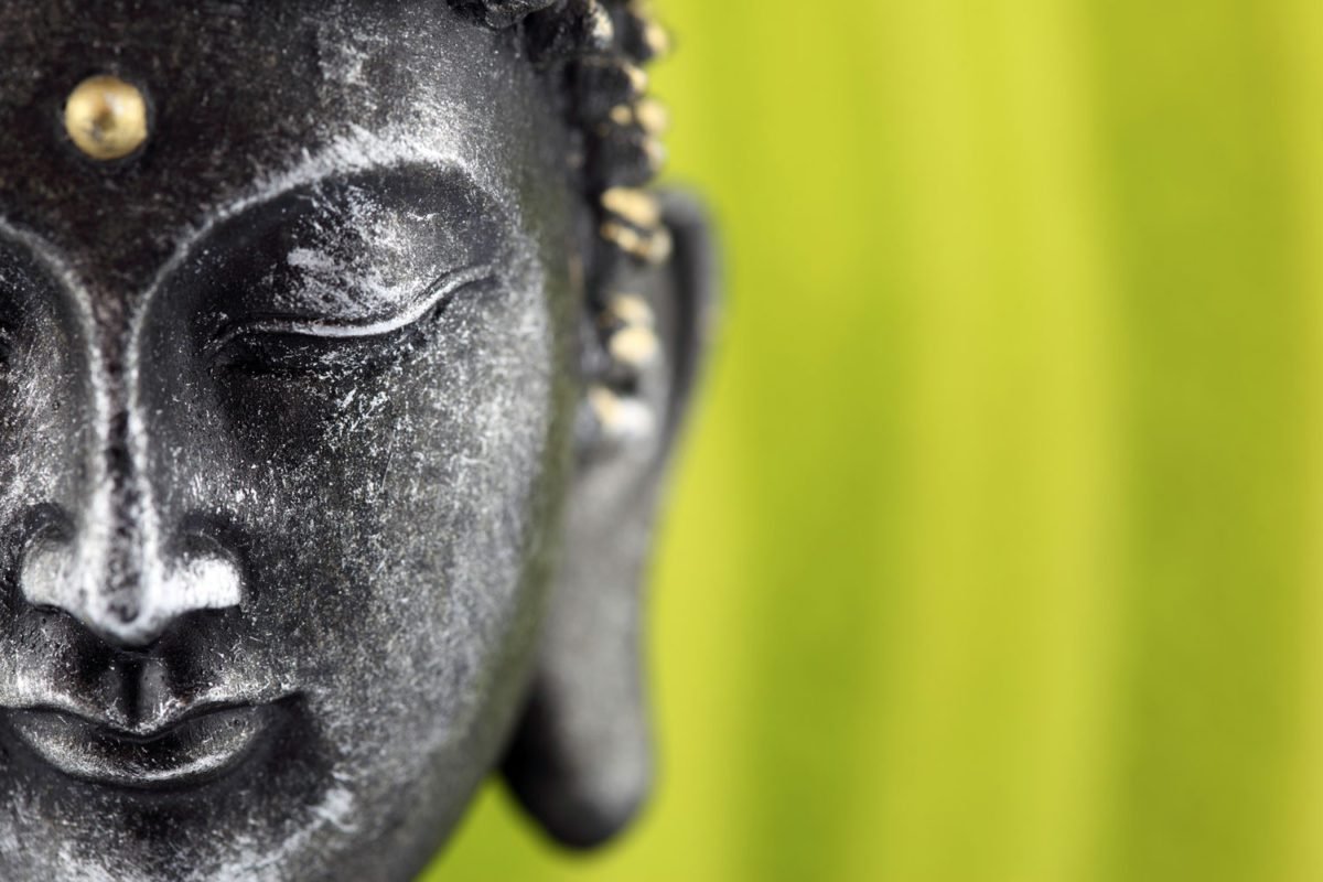 Closeup of Buddha