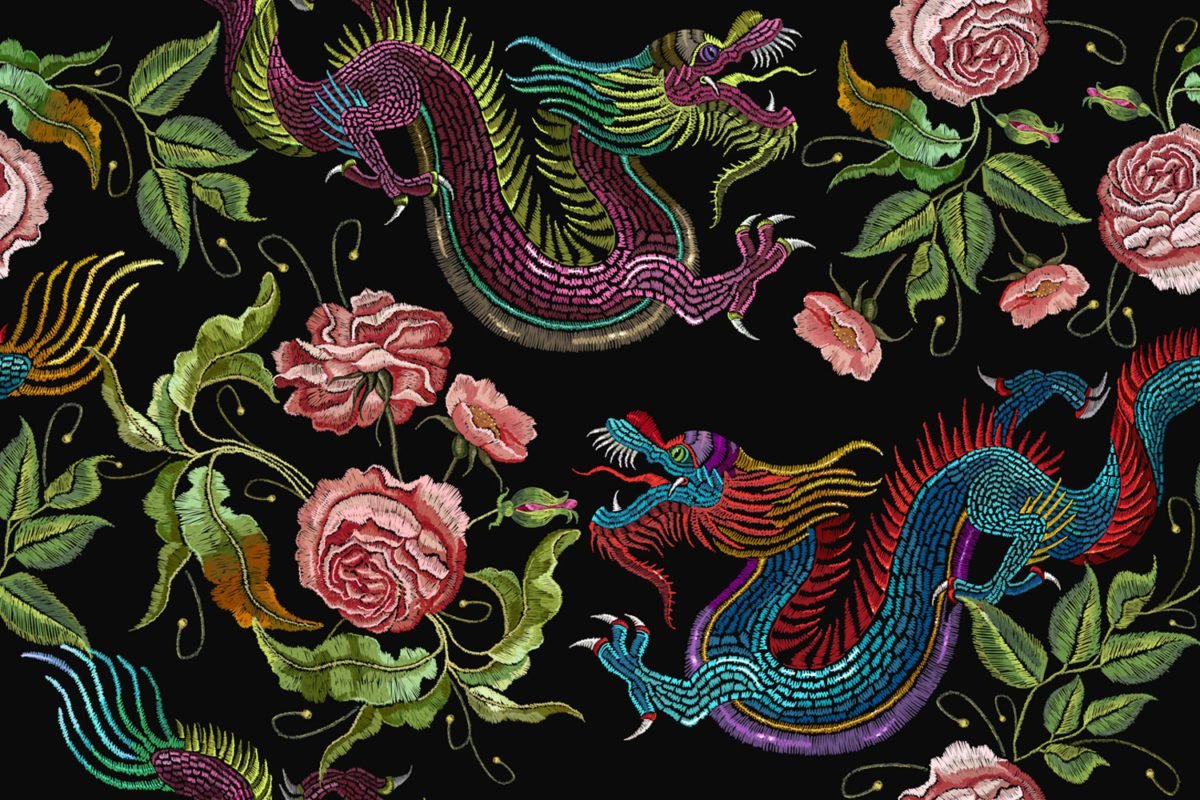 Dragons and Flowers