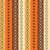 Ethnic Orange Striped