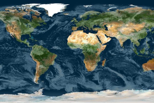 Map of Earth