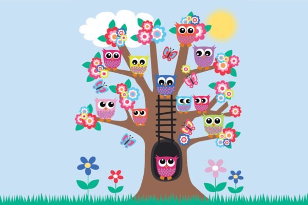 Owls in Treehouse