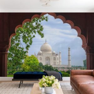 Taj Through a Window