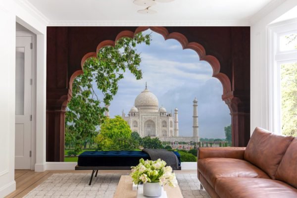 Taj Through a Window