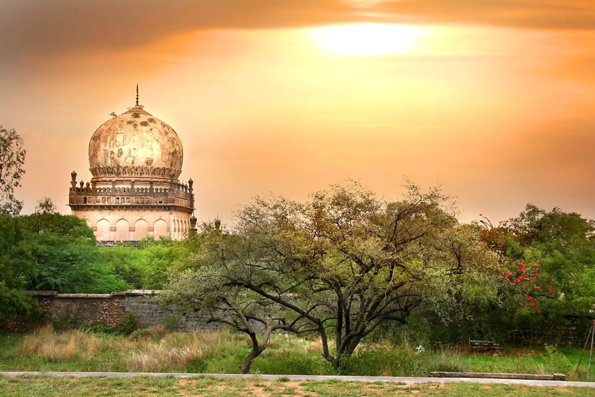 Tomb in Sunset