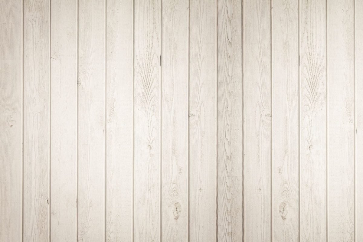 White Smooth Wood Planks