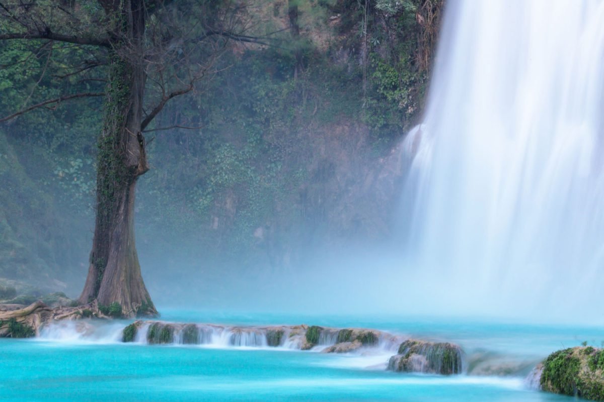 Aqua Blue Falls