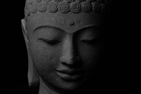 Buddha Stone Face