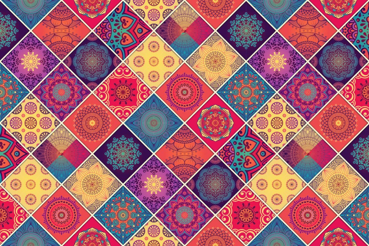 Colourful Patterns – Print A Wallpaper