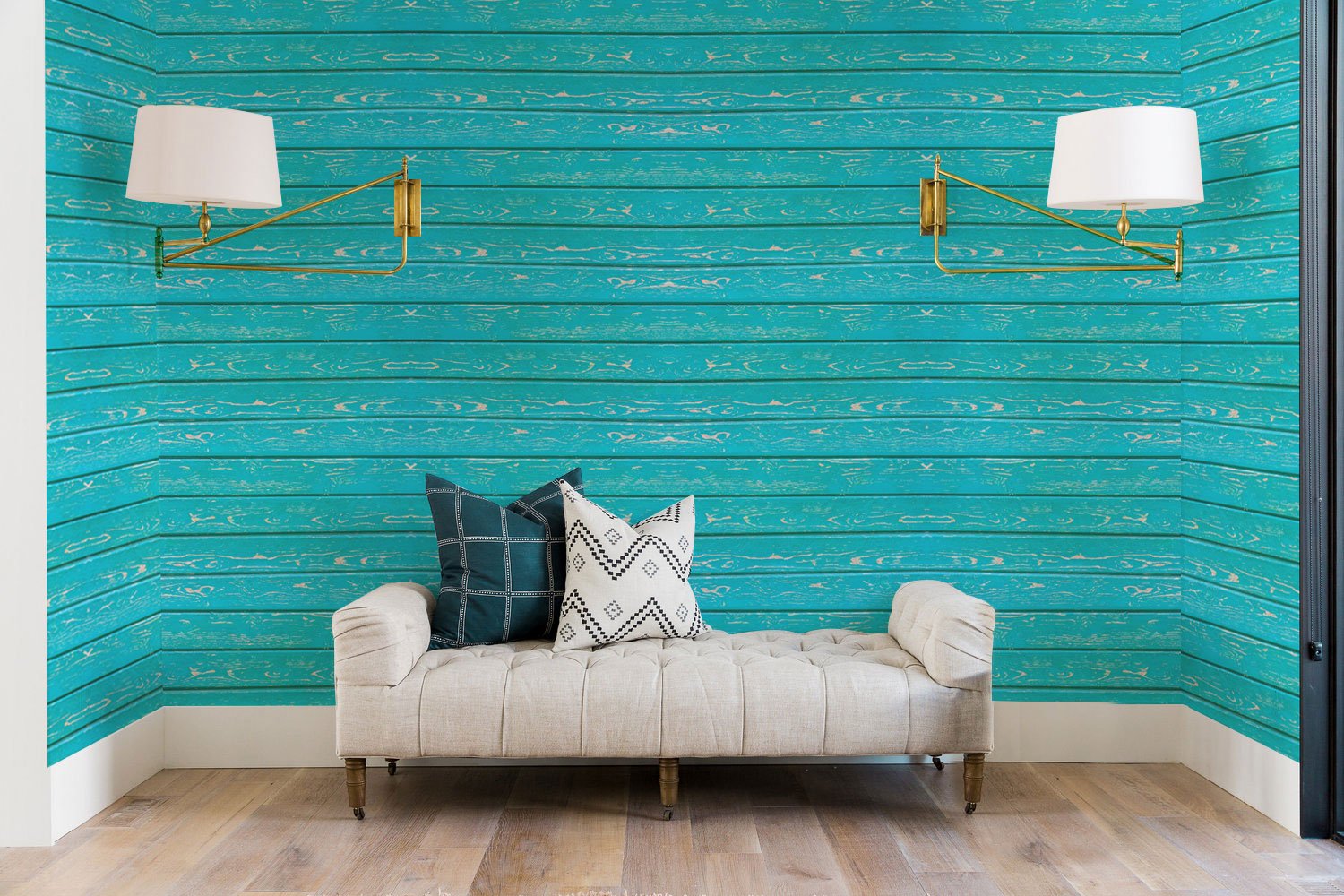 Wood Wallpaper in Wallpaper by Pattern  Blue  Walmartcom