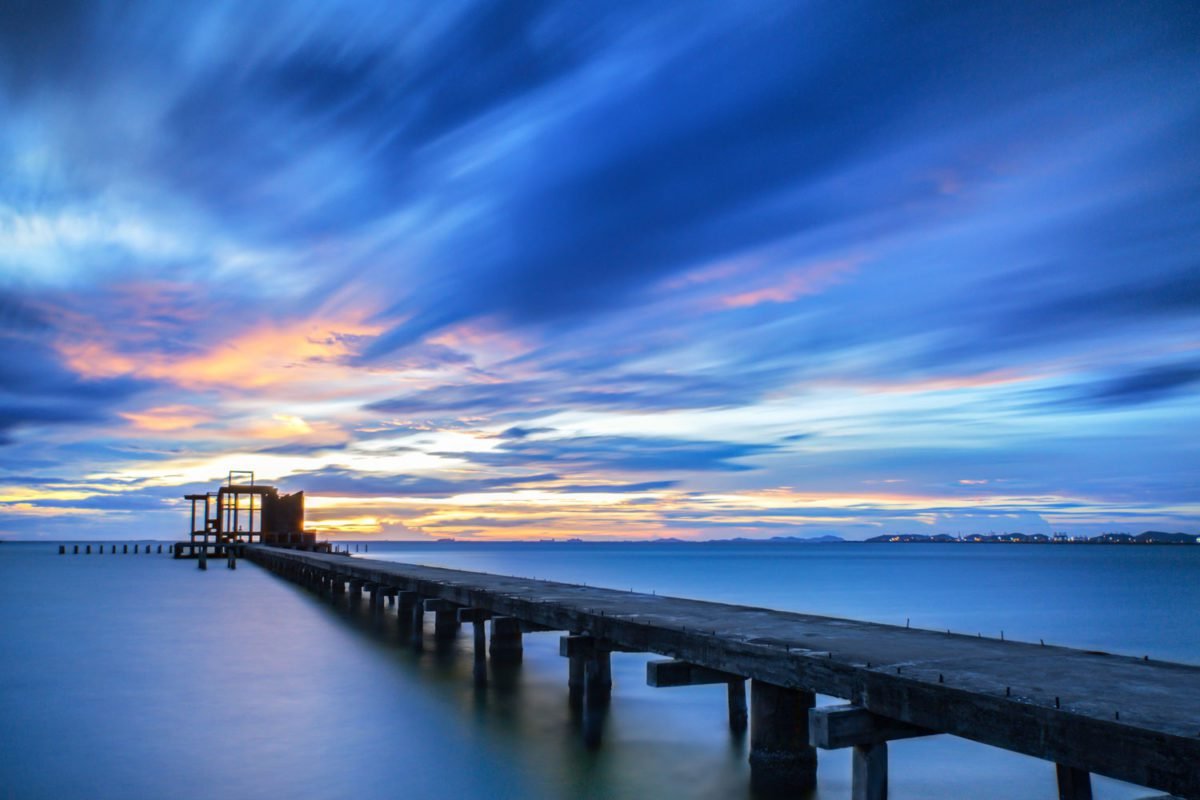 Dock At Blue Point Beach