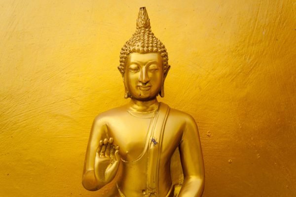 Gold Buddha Wall
