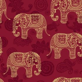 Indian Mural – Print A Wallpaper