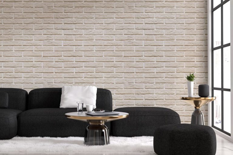 Neutral Plain Bricks – Print A Wallpaper