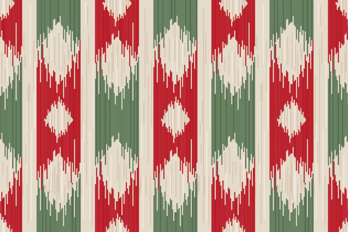 Traditional Ikat Pattern – Print A Wallpaper