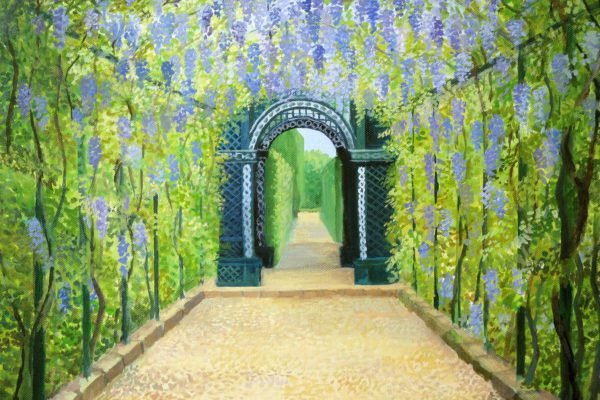 Tunnel of Flowering